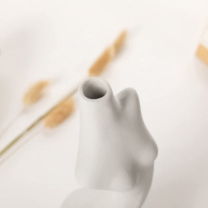 Elegant Female Form Body Vase - Boho Minimalist Decor for Unique Home Accents